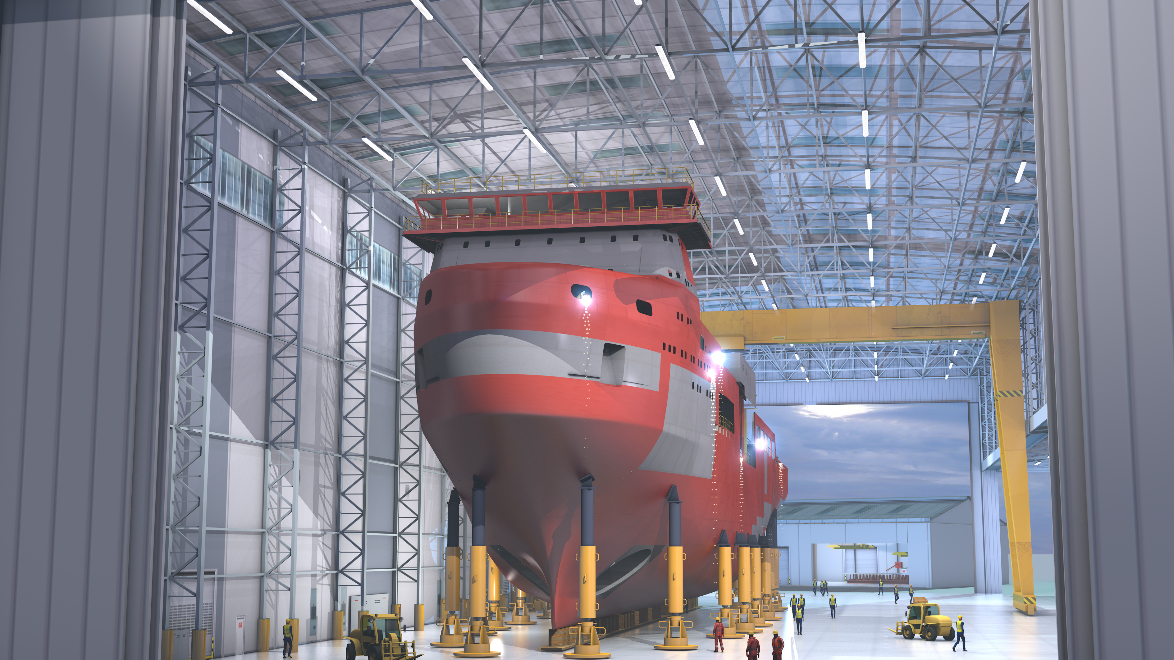 Davie and Pearlson Partner on Québec Facility Upgrade in Support of Canada’s Heavy Icebreaker and Hybrid Ferry Construction