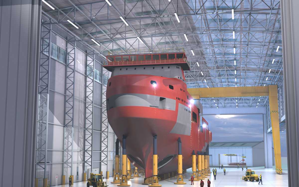 Davie and Pearlson Partner on Québec Facility Upgrade in Support of Canada’s Heavy Icebreaker and Hybrid Ferry Construction