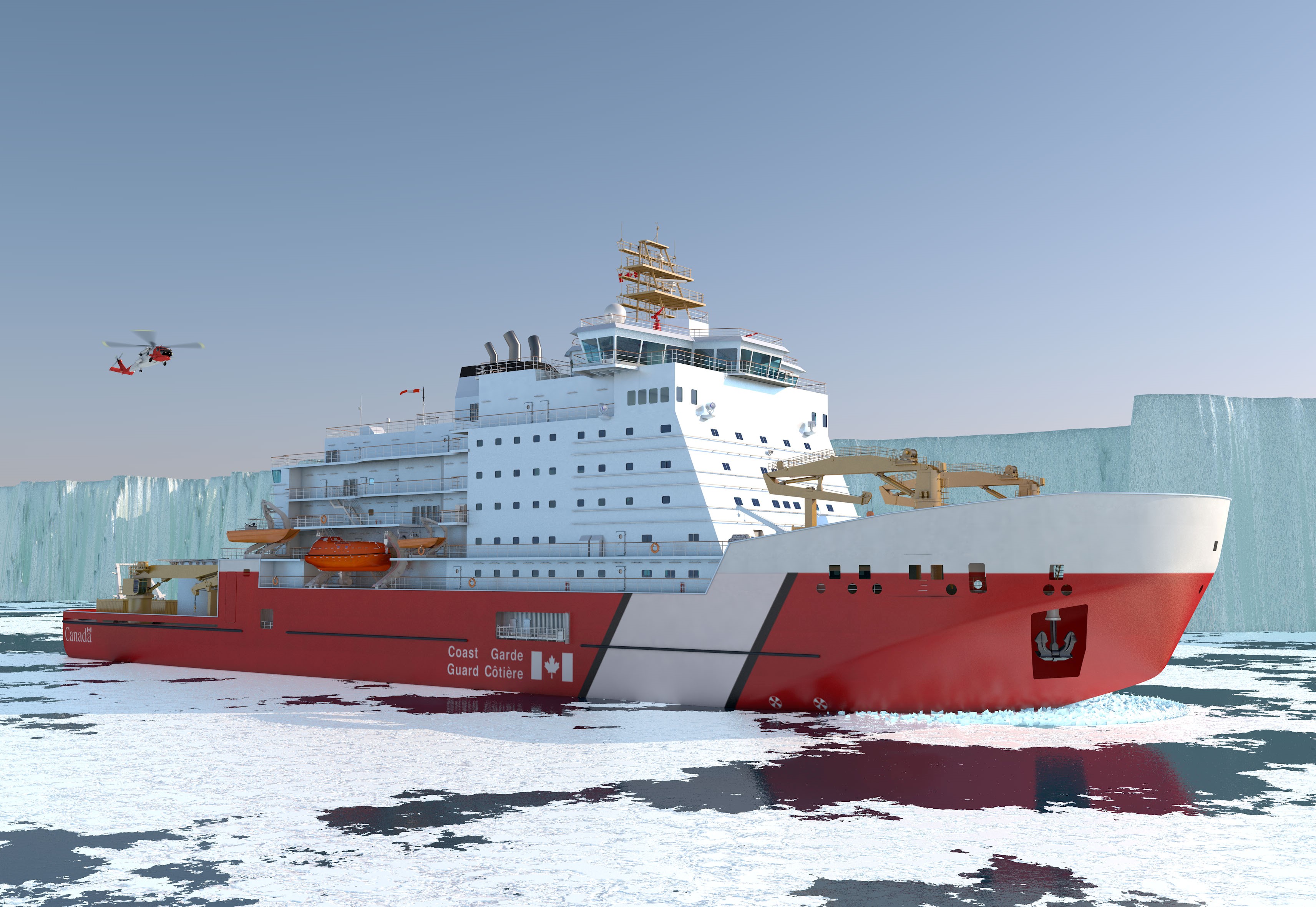 Davie Awarded Major Contract by Canada to Build Polar Icebreaker