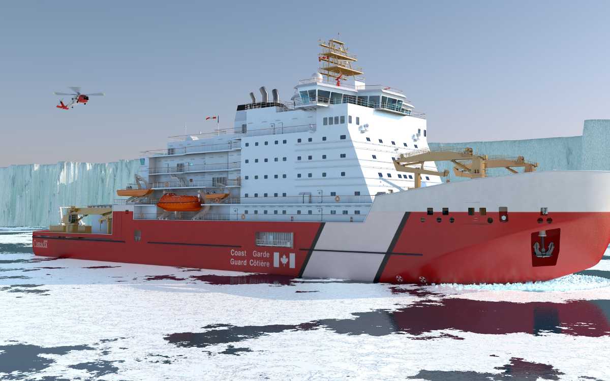 Davie Awarded Major Contract by Canada to Build Polar Icebreaker